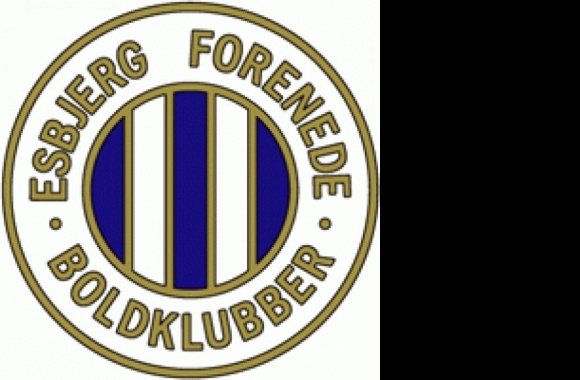 Esbjerg FB (70's logo) Logo