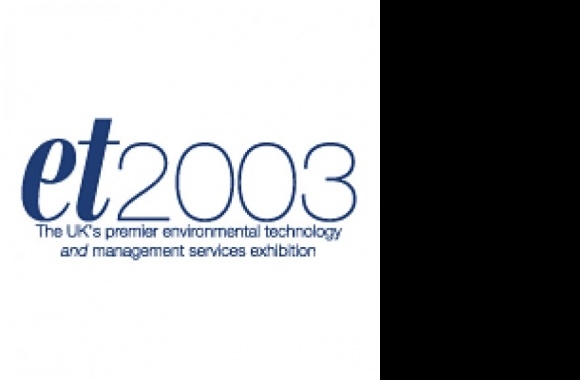 et2003 Logo download in high quality