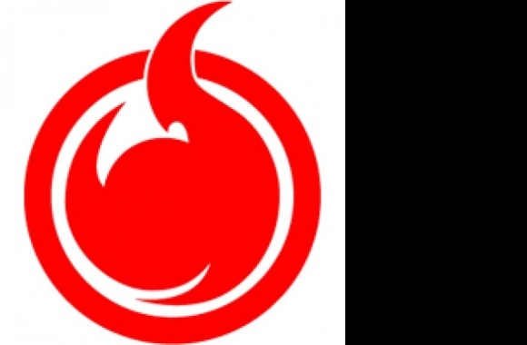 Hell Girl fire symbol Logo