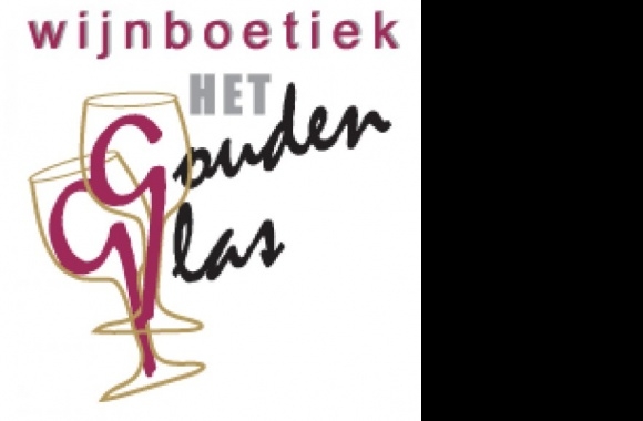 Het Gouden Glas Wijnboetiek Logo download in high quality