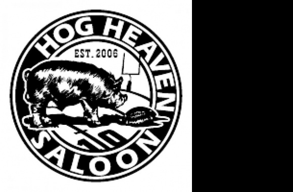 Hog Heaven Saloon Logo download in high quality