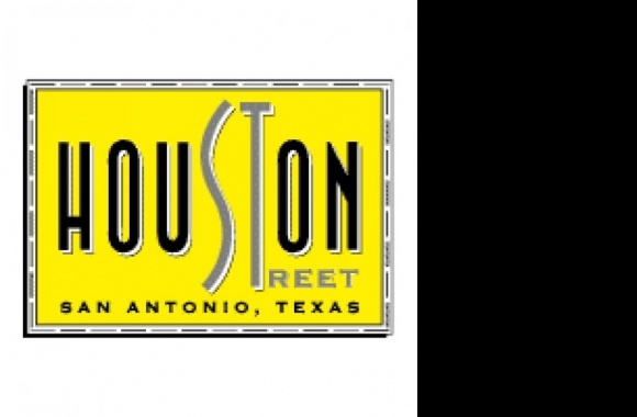 Houston Street - San Antonio Logo download in high quality