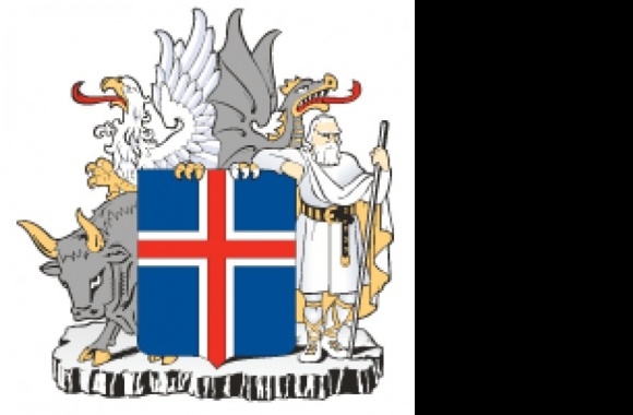 Iceland Coat of arms Logo