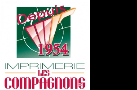 Imprimerie les Compagnons Logo download in high quality