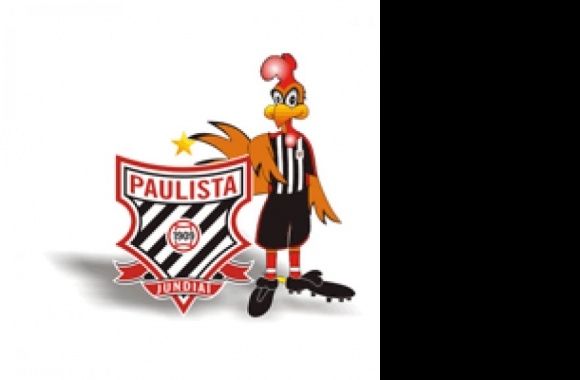 Mascote Paulista FC - Galo Logo