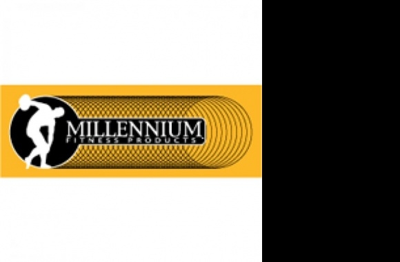 Millennium Fitness Logo Logo download in high quality