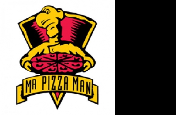 mr pizza man Logo download in high quality