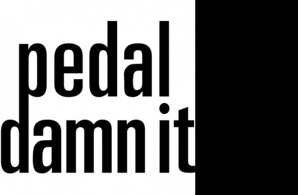 Niner Pedal Damn It Logo