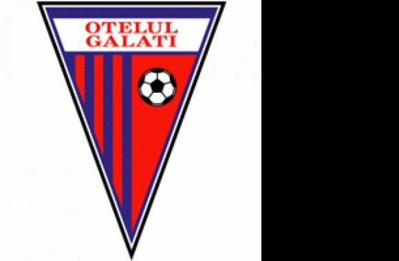Otelul Galati (80's logo) Logo