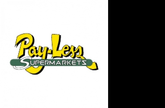 Pay Less Supermarket Logo download in high quality