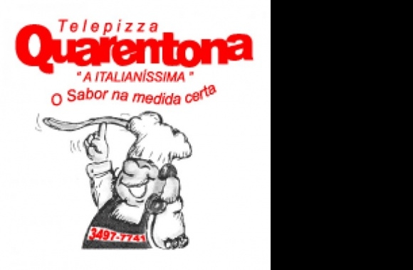 Pizzaria Quarentona Logo