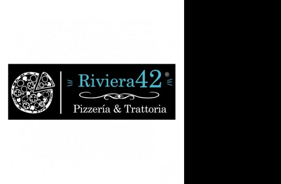Pizzas Riviera 42 Logo download in high quality