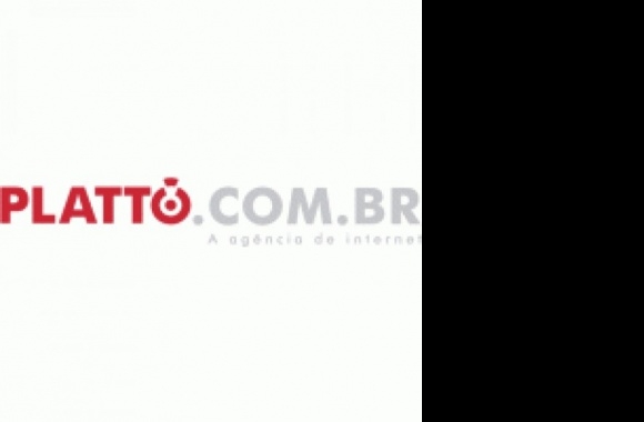Plattô.com.br - slogan Logo download in high quality