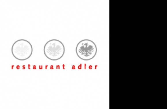 Restaurant Adler Logo download in high quality