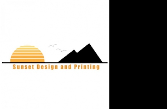 Sunset Design and Printing Logo