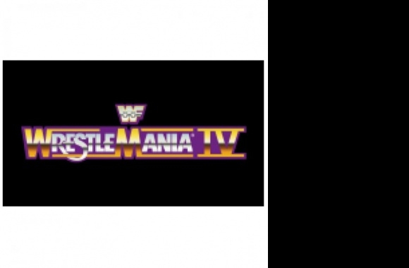 WrestleMania 4 Logo
