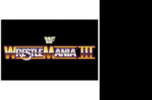 WrestleMania III Logo