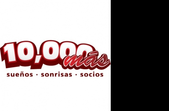 10,000 más Logo download in high quality