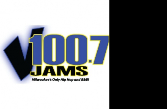 100.7 Jams Milwaukee Logo download in high quality