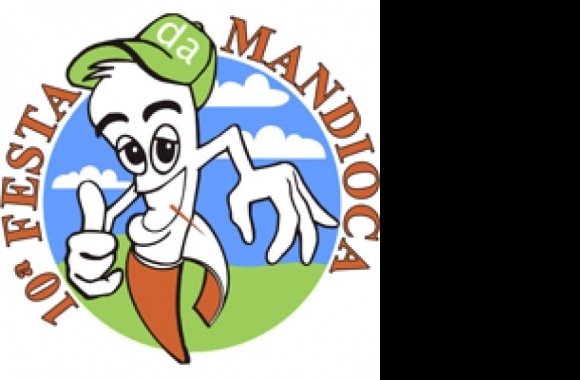 10ª Festa da Mandioca Logo download in high quality