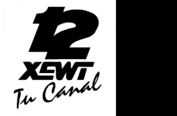 12 XEWT Tu Canal 1 Logo download in high quality