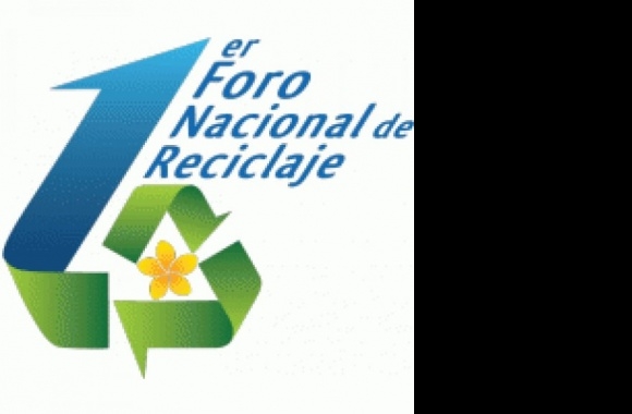 1er Foro Nacional de Reciclaje Logo download in high quality