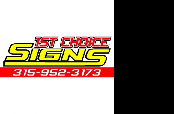 1st Choice Signs Logo download in high quality