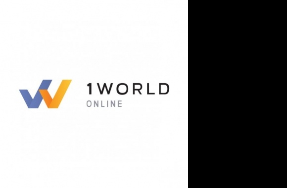 1World Online Logo download in high quality