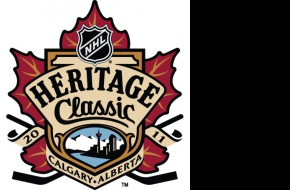 2011 NHL Heritage Classic Logo download in high quality