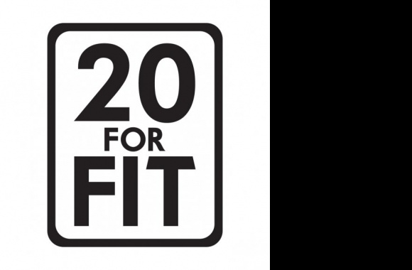 20 For Fit Logo download in high quality