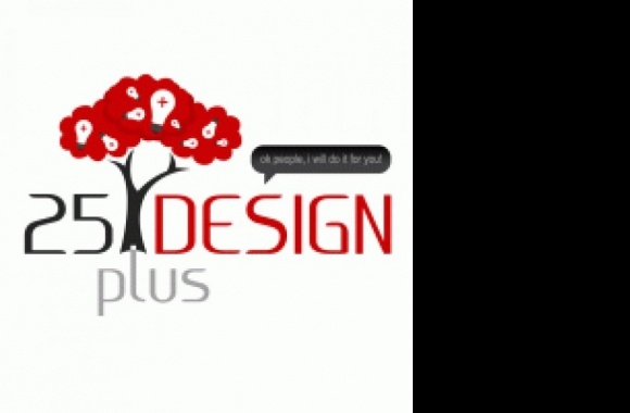 25PlusDesign Logo download in high quality