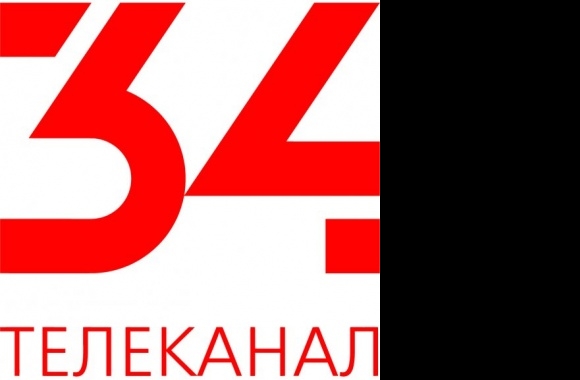 34 telekanal Logo download in high quality