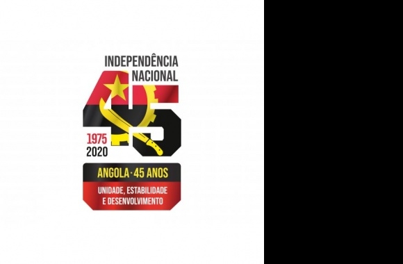 45 Anos de Independência Logo download in high quality