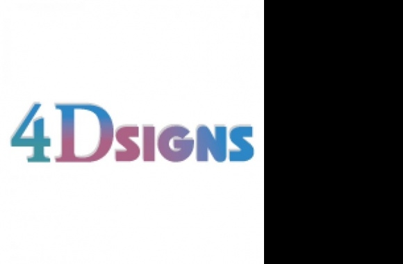 4 Dsigns Logo download in high quality