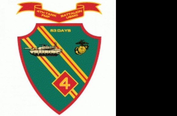 4th Tank Battalion USMCR Logo