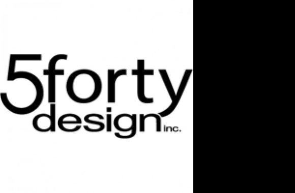 5forty design Logo download in high quality