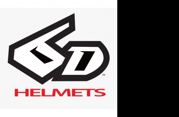 6D Helmets Logo download in high quality
