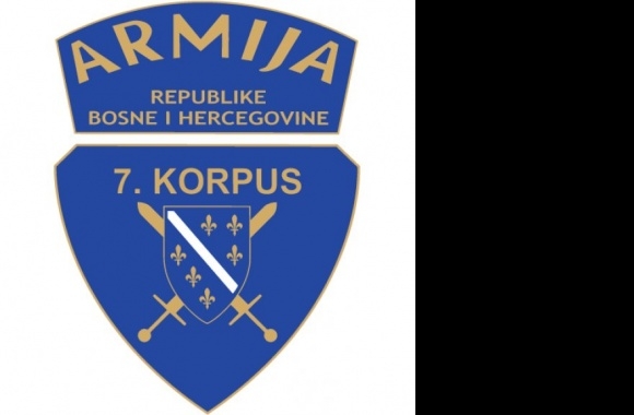 7. Korpus Armije BiH Logo download in high quality