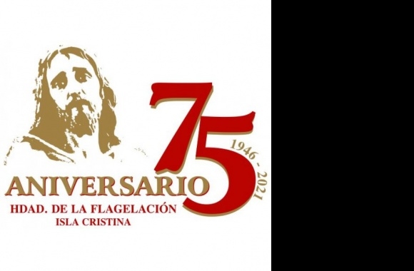 75 ANIVERSARIO HDAD. FLAGELACIÓN Logo download in high quality