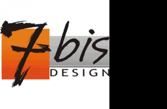 7 Bis Design Logo download in high quality