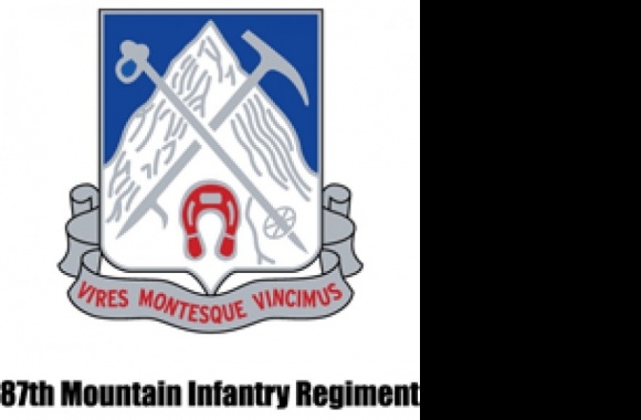 87th Mountain Infantry Regiment Logo download in high quality