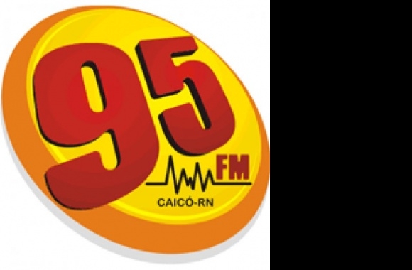 95 FM Caicó-RN Logo download in high quality