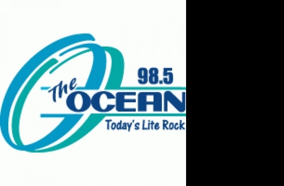98.5 The Ocean Logo download in high quality