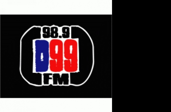 98.99 D99  FM Logo download in high quality
