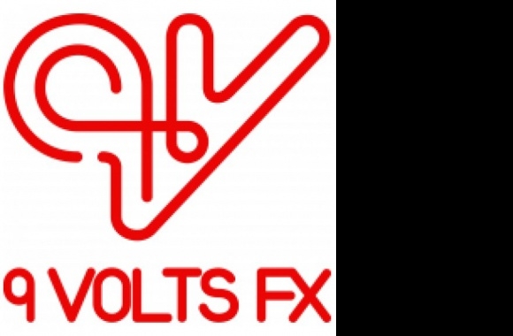 9VoltsFX Logo download in high quality