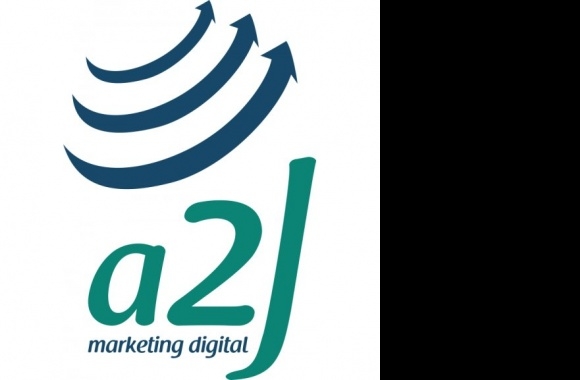 A2J marketing digital Logo download in high quality