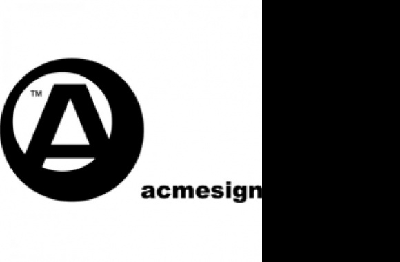 Acmesign Logo download in high quality