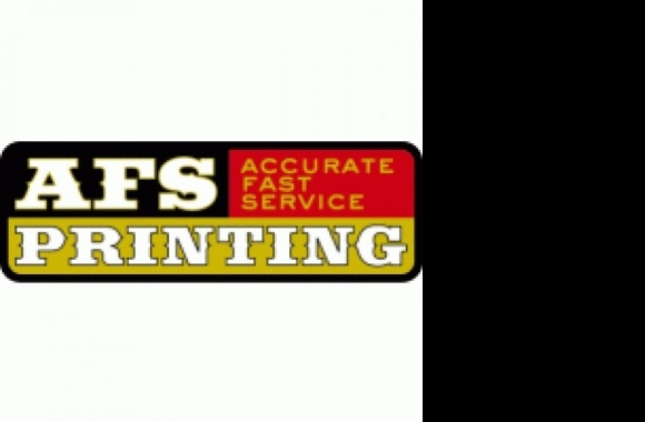 AFS Printing Logo download in high quality