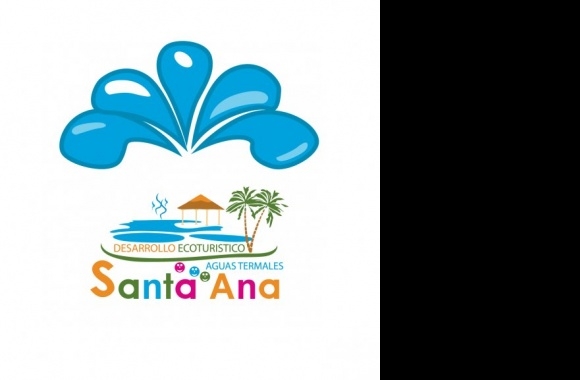 Aguas Termales Santa Ana Logo download in high quality