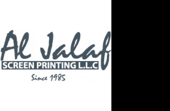 Al Jalaf Screen Printing Logo download in high quality